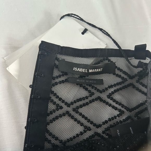 NWT Isabel Marant Beaded Bandeau- Rare - Picture 2 of 4